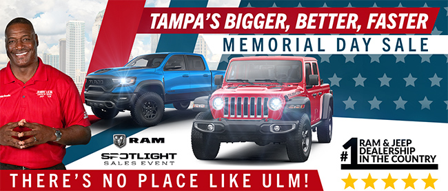 Tampa’s Bigger, Better, Faster Memorial Day Sale