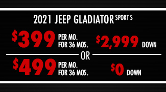 2021 jeep gladiator
