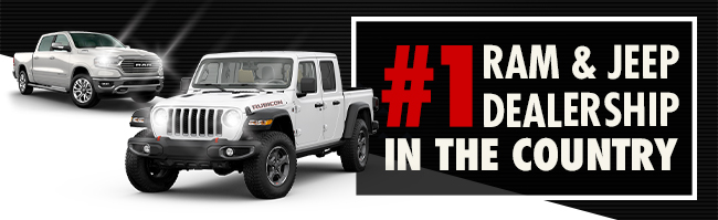 #1 RAM & Jeep Dealership In The Country!