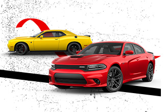 2019 Charger and 2019 challenger scat pack