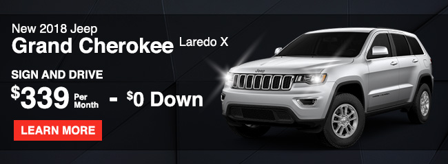 New 2018 Jeep Grand Cherokee Laredo X
