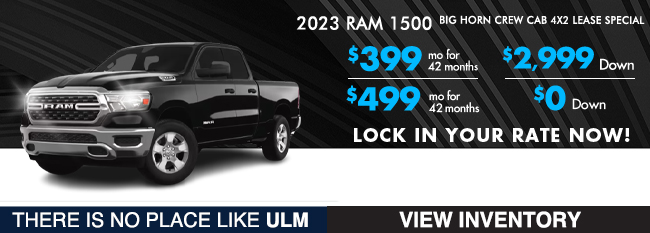 2023 RAM 1500 offers