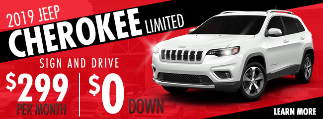 New 2019 Jeep Cherokee Limited