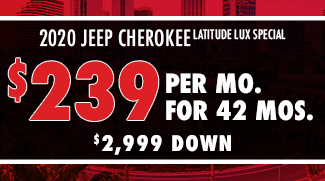 2020 Jeep Cherokee Latitude Lux Special