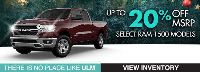 Special offers on Select RAM models