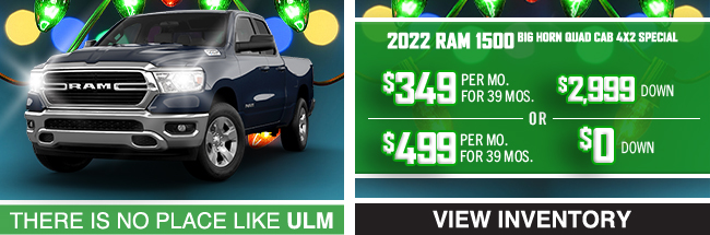 2022 RAM 1500 Big Horn Quad Cab 4X2