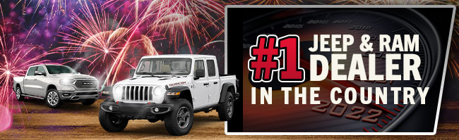 #1 Jeep & RAM Dealer in the country