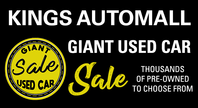 Giant Used Car Sale