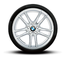 a BMW Tire and wheel