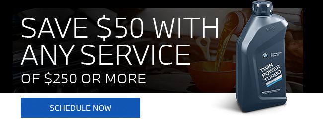 Save $50 on any service of $250 or more