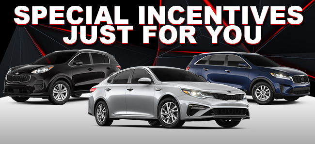 Special incentives just for you