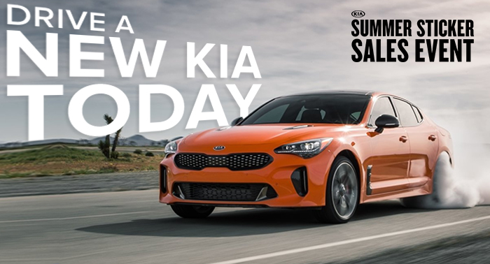 Drive A New Kia Today!