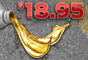 $18.95 Oil Change