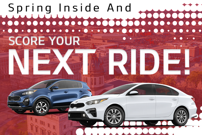 Spring Inside And Score Your Next Ride!