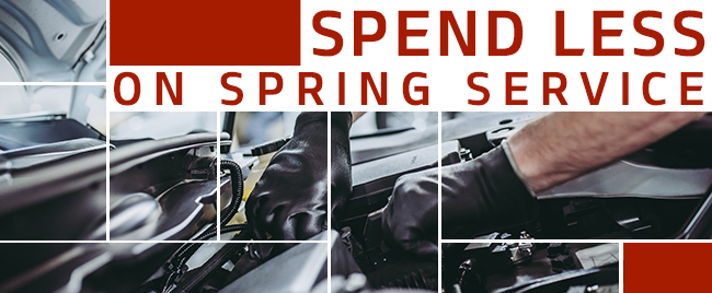 Spend Less On Spring Service
