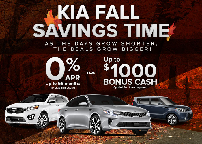 Kia Fall Savings Time