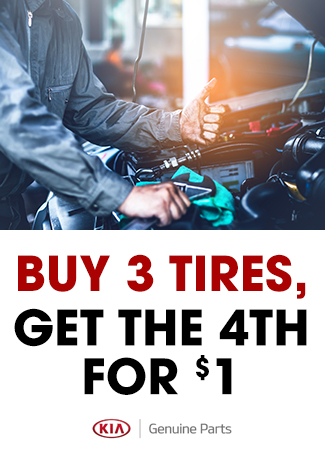 Buy 3 Tires, Get the 4th For $1
