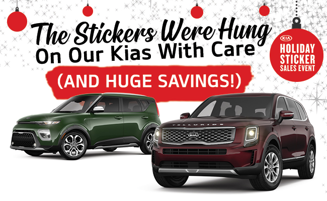 The Stickers Were Hung On Our Kias With Care (And Huge Savings!)