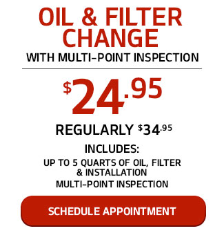 Oil & Filter Change With Multi-Point Inspection