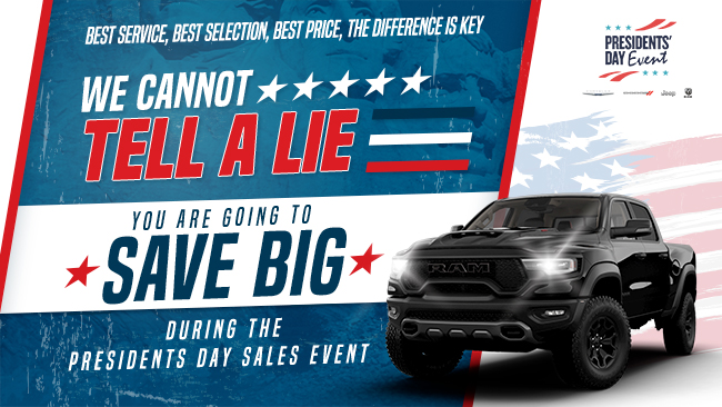 Presidents Day Sales Event