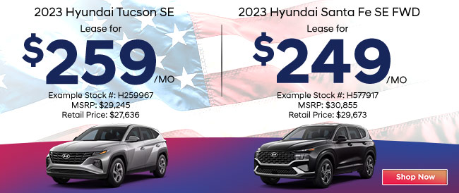 2023 Hyundai Tucson and Santa Fe