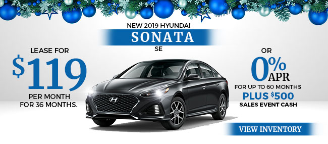 2019 Hyundai Sonata SE 
