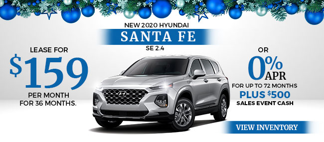 2020 Hyundai Santa Fe SE 2.4  