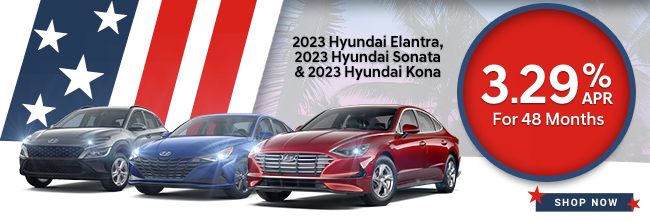 2023 Hyundai Sonata and Kona and Elantra