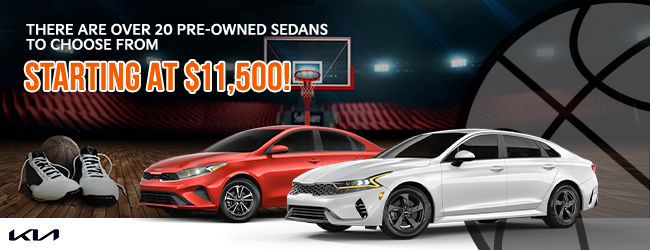 over 60 pre-owned sedans to choose from