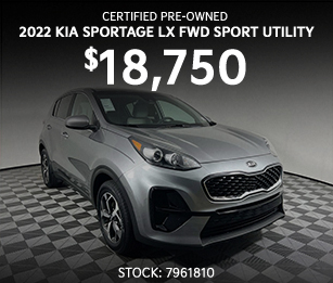 preowned Kia Sportage