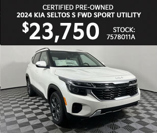 pre-owned Kia Seltos