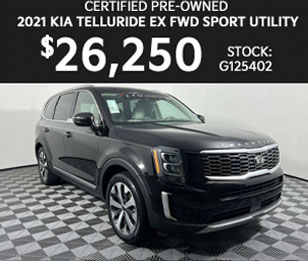 pre-owned Kia Telluride