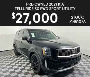 pre-owned Kia Telluride