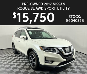 pre-owned Nissan Rogue