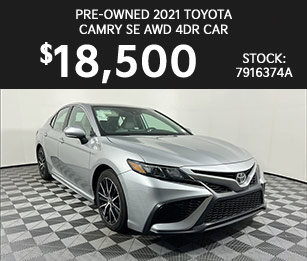 pre-owned Toyota Camry