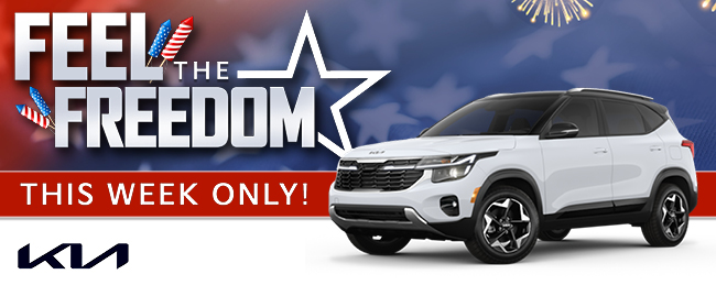 Feel the freedom this week only