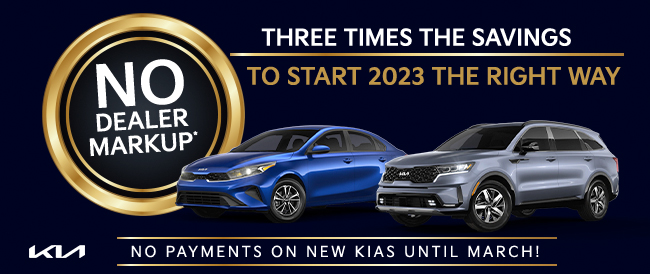 Three times the savings to start 2022 the right way - no dealer markup