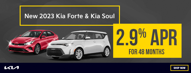 2023 KIA Forte and 2022 KIA Soul