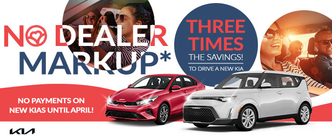 Three times the savings to start 2022 the right way - no dealer markup