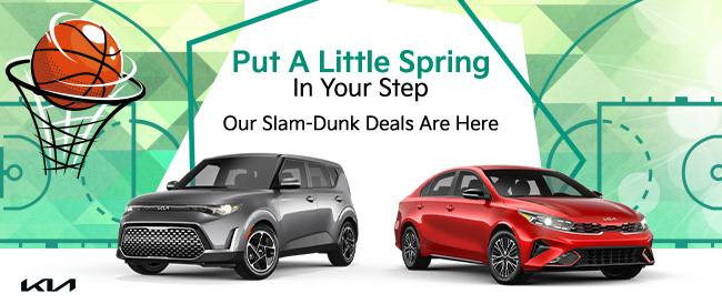 put a little spring in your step, our slam dunk deals are here