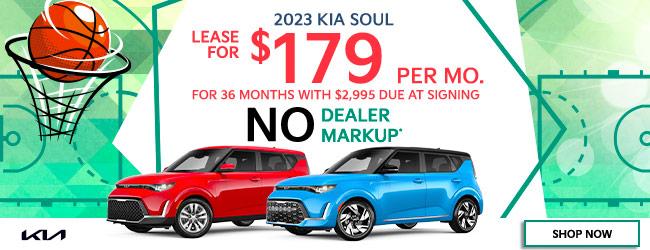 Drive Away in a new 2023 KIA Soul