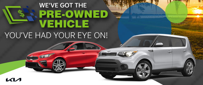 it's the pre-owned sale of the year at Kia