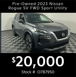 used 2023 nissan rogue sv