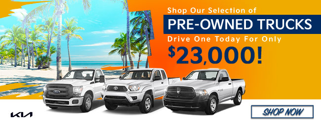 shop our selection of pre-owned trucks