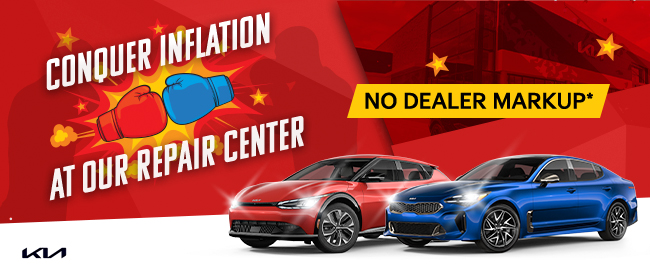 Conquer inflation at our repair center - no dealer markup