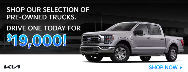 shop our selection of pre-owned trucks