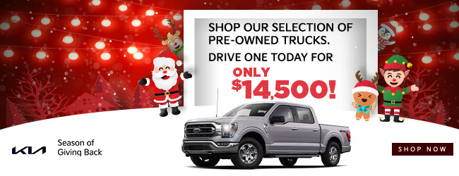 shop our selection of pre-owned trucks