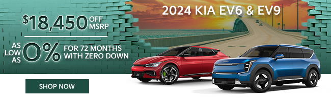 2025 Kia EV6 and EV9