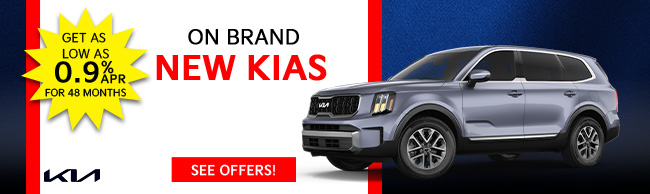 low apr offer on brand new kia