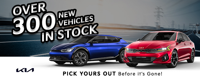 Over 300 new Vehicles in stock - pick yours out Before its gone